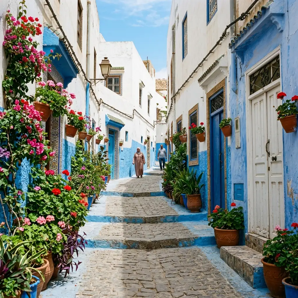 Rabat, Morocco. Morocco's charming capital with historic landmarks